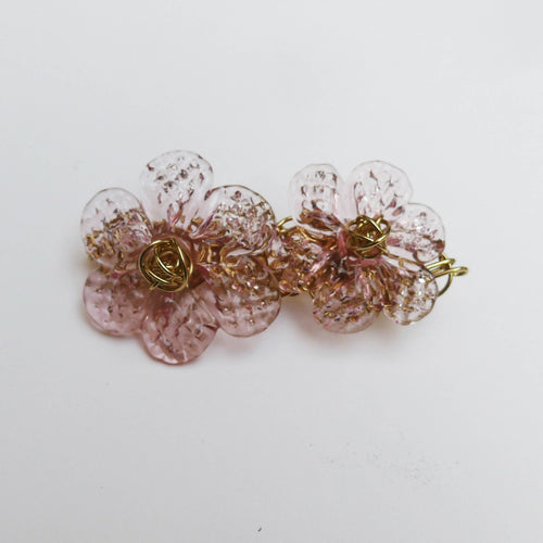 Broche fleurs Rose TREILLE | EMPREINTES Paris - EMPREINTES Paris