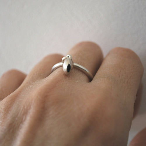 Bague breloque argent | EMPREINTES Paris - EMPREINTES Paris