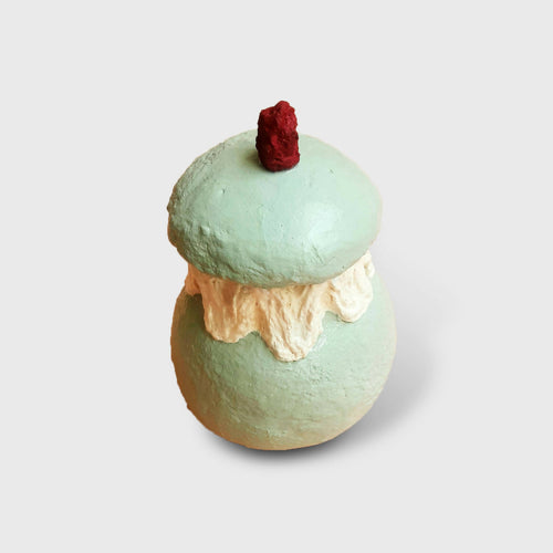 Grand choux à la crème en papier vert | EMPREINTES Paris - EMPREINTES Paris