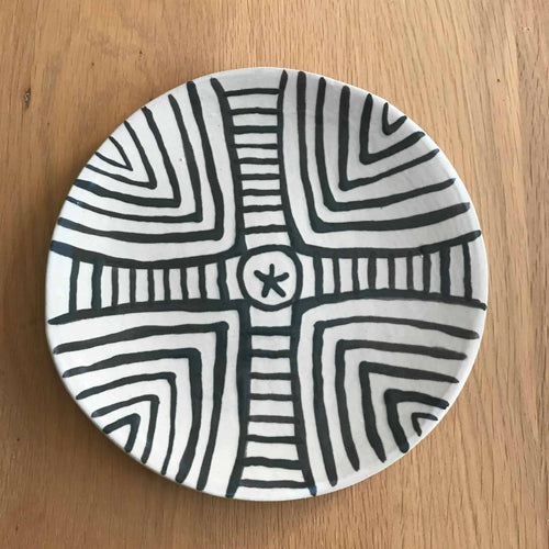 Ensemble de 3 Assiettes Ethnik Black | EMPREINTES Paris - EMPREINTES Paris