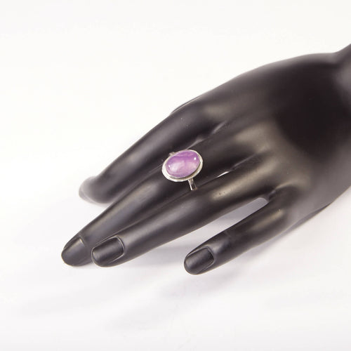 Bague Argent GLAIA avec Améthyste. | EMPREINTES Paris - EMPREINTES Paris