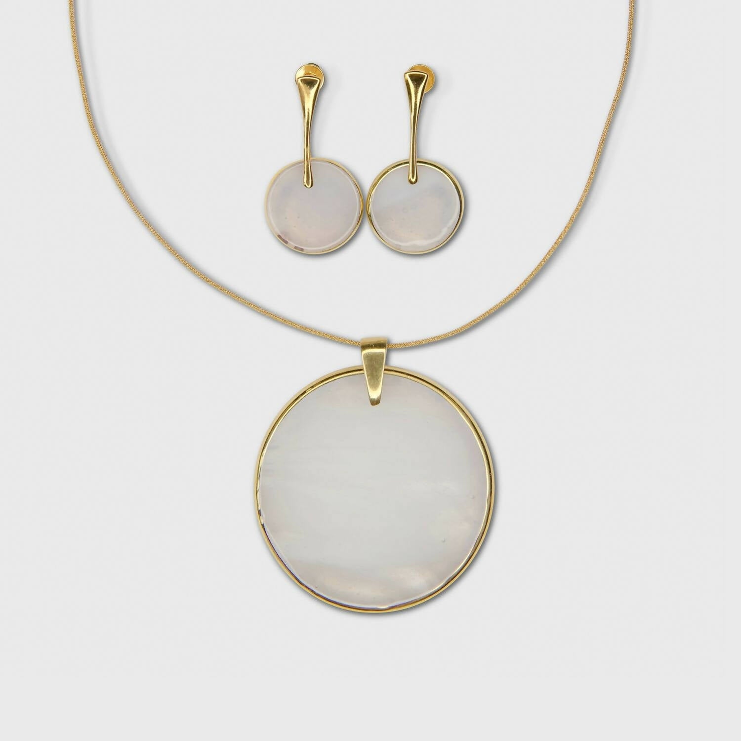 Parure ASTRE blanc nuage | EMPREINTES Paris