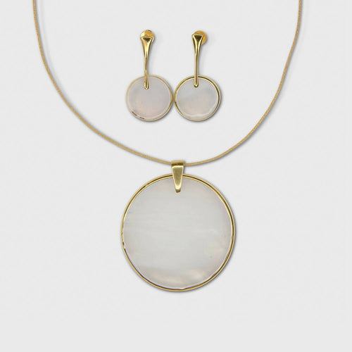 Parure ASTRE blanc nuage | EMPREINTES Paris - EMPREINTES Paris