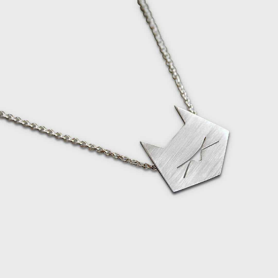 Collier chat graphique | EMPREINTES Paris