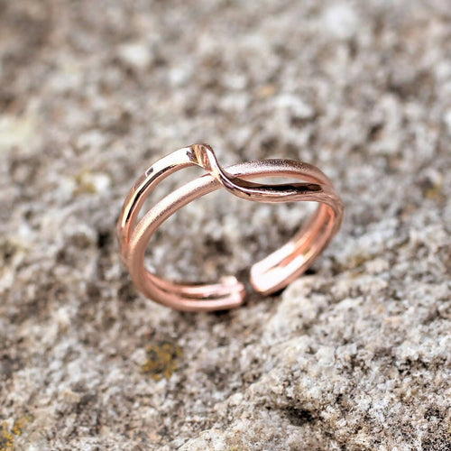 bague_double_lien_damour_plaque_or_rose_goupil_bijoux_dart copie | EMPREINTES Paris - EMPREINTES Paris