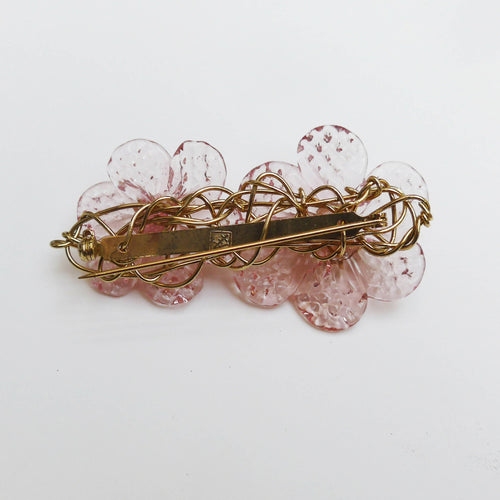 Broche fleurs Rose TREILLE | EMPREINTES Paris - EMPREINTES Paris