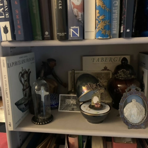 Coffret oeuf musical - cadeau unique patiné argenté | EMPREINTES Paris - EMPREINTES Paris