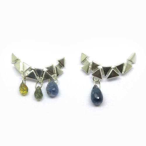 Puces asymétriques Saphirs | EMPREINTES Paris - EMPREINTES Paris