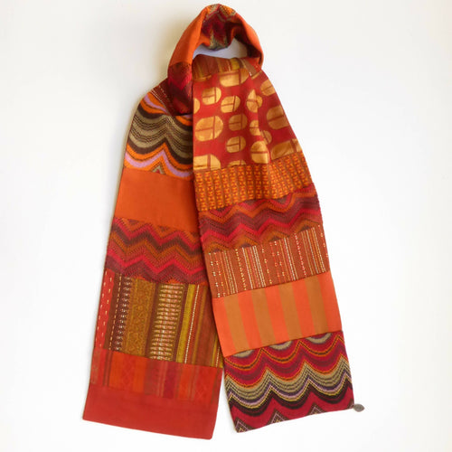 Écharpe bijou - Vermillon | EMPREINTES Paris - EMPREINTES Paris