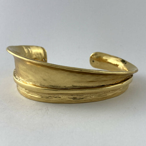 Bracelet en étain doré 9 | EMPREINTES Paris - EMPREINTES Paris