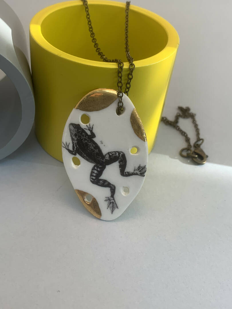 Pendentif Grenouille collection Histoire naturelle | EMPREINTES Paris