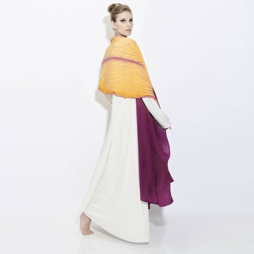 Écharpe Plissée Longue Crêpe de Soie PLICACREPE | EMPREINTES Paris - EMPREINTES Paris