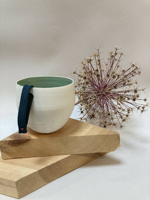 Grand bol vert à bride | EMPREINTES Paris - EMPREINTES Paris