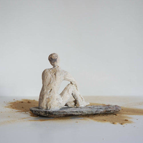 Sculpture Danseuse au repos sur lauze | EMPREINTES Paris - EMPREINTES Paris