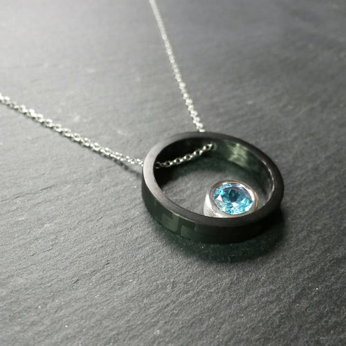 Collier Cercle Carbone | EMPREINTES Paris - EMPREINTES Paris