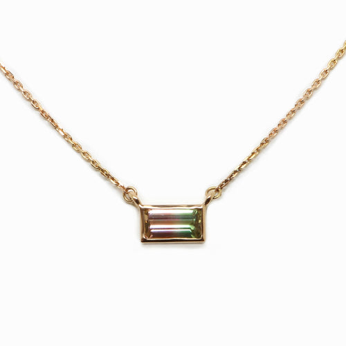 Collier rectangle Melon d’eau | EMPREINTES Paris - EMPREINTES Paris
