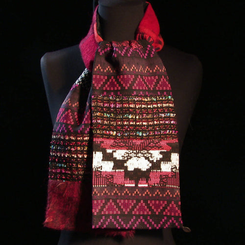 Écharpe hivernale - vermillon | EMPREINTES Paris - EMPREINTES Paris