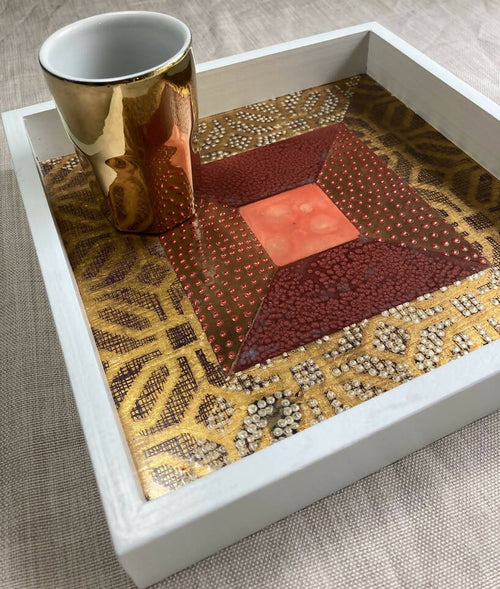 Plateau-Tableau Coeur orange | EMPREINTES Paris - EMPREINTES Paris