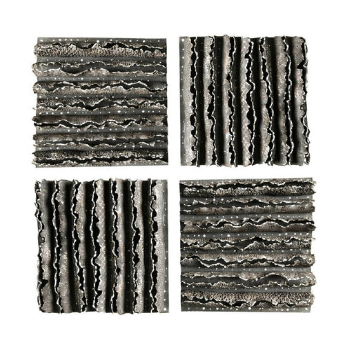 Bas relief tableau grès collection écorce | EMPREINTES Paris - EMPREINTES Paris