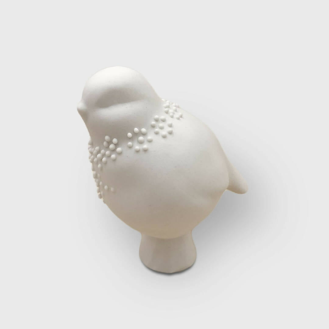 Petit oiseau porcelaine, motif picots 2 | EMPREINTES Paris | EMPREINTES Paris