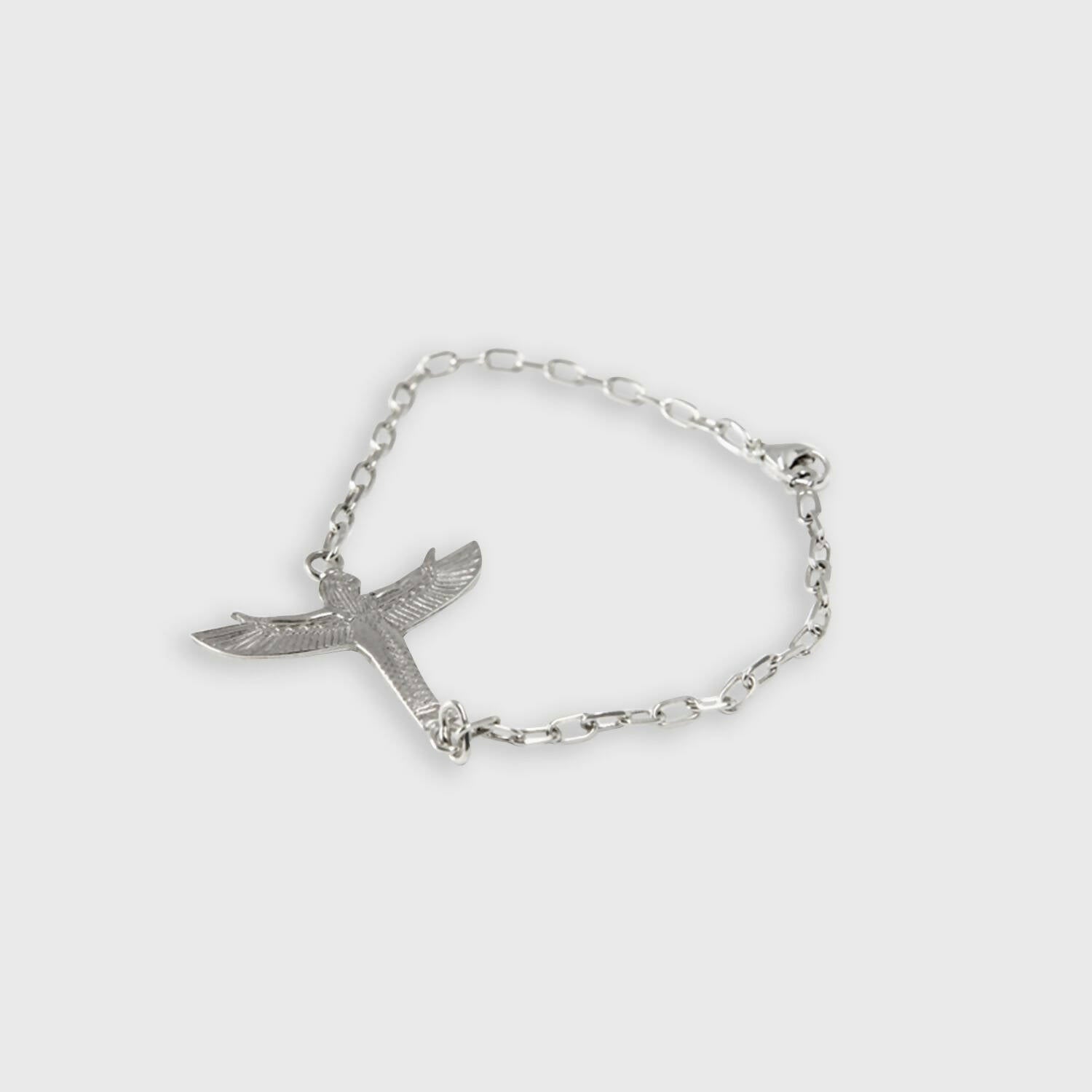 Bracelet Chaine Isis – L’envol argent | EMPREINTES Paris