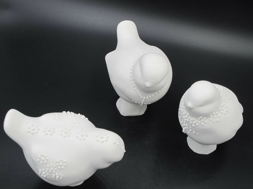 Petit oiseau porcelaine, motif picots 4 | EMPREINTES Paris - EMPREINTES Paris