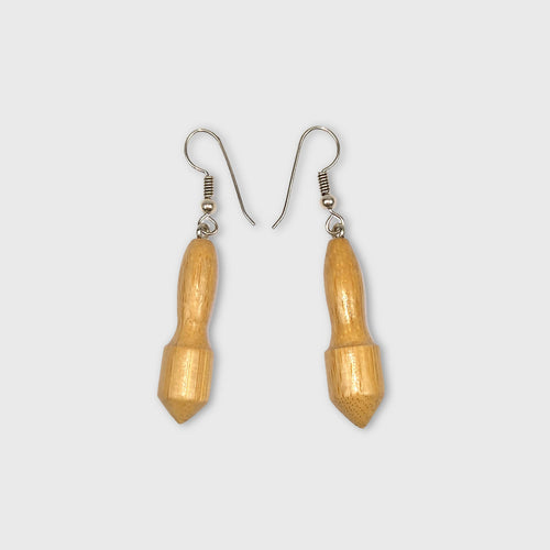 Boucles d'oreilles bulles en bambou -1 | EMPREINTES Paris - EMPREINTES Paris