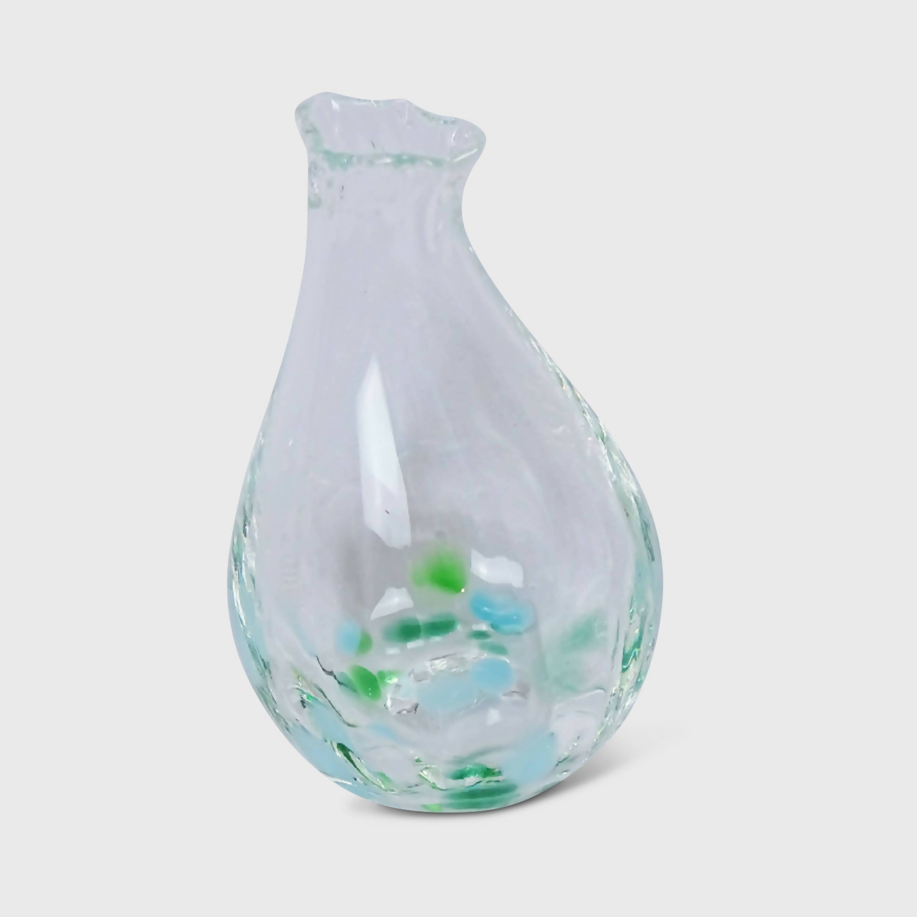 Vase figue vert et bleu | EMPREINTES Paris | EMPREINTES Paris