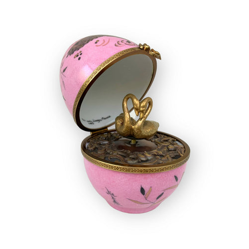 Oeuf musical rose cygne | EMPREINTES Paris - EMPREINTES Paris