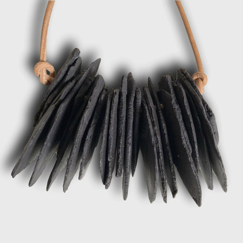 Collier Cristaux noir | EMPREINTES Paris - EMPREINTES Paris