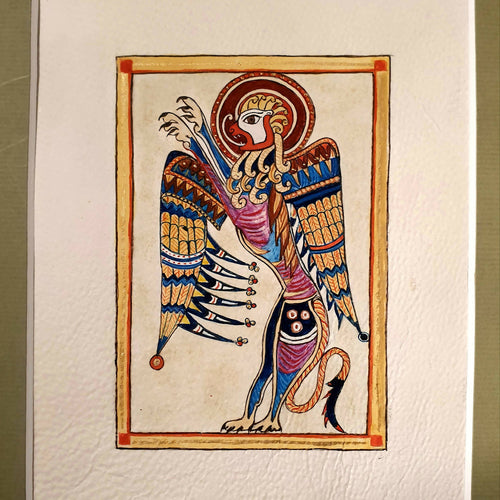 enluminure_lion_aile_les_parchemins_dores_enluminure copie | EMPREINTES Paris - EMPREINTES Paris