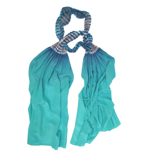 Écharpe Plissée Longue Crêpe de Soie PLICACREPE | EMPREINTES Paris - EMPREINTES Paris