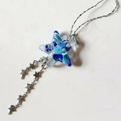 Etoile filante de Noël Bleu décoration pour sapin de Noël | EMPREINTES Paris - EMPREINTES Paris