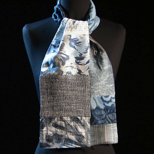 Écharpe intemporelle femme-Indigo | EMPREINTES Paris - EMPREINTES Paris