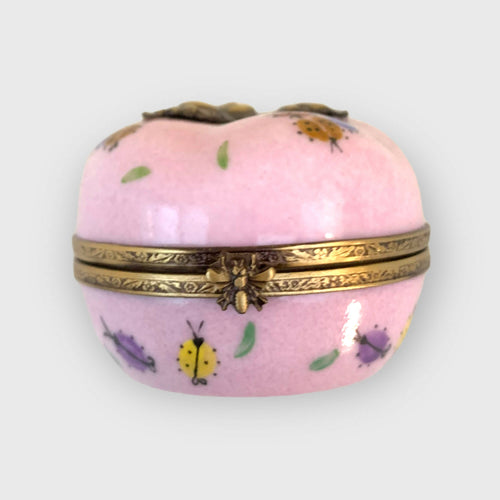 Pomme musicale rose et coccinelle porte bonheur | EMPREINTES Paris - EMPREINTES Paris
