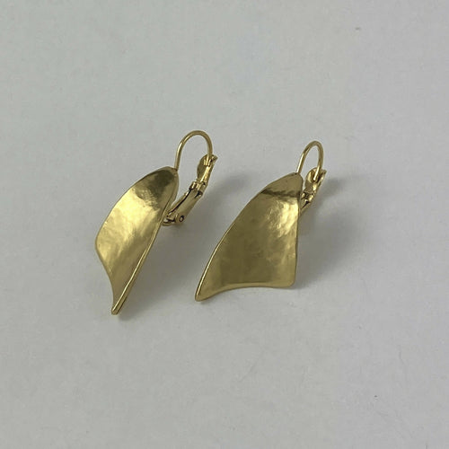 Boucles d’oreilles en étain Doré 4 | EMPREINTES Paris - EMPREINTES Paris