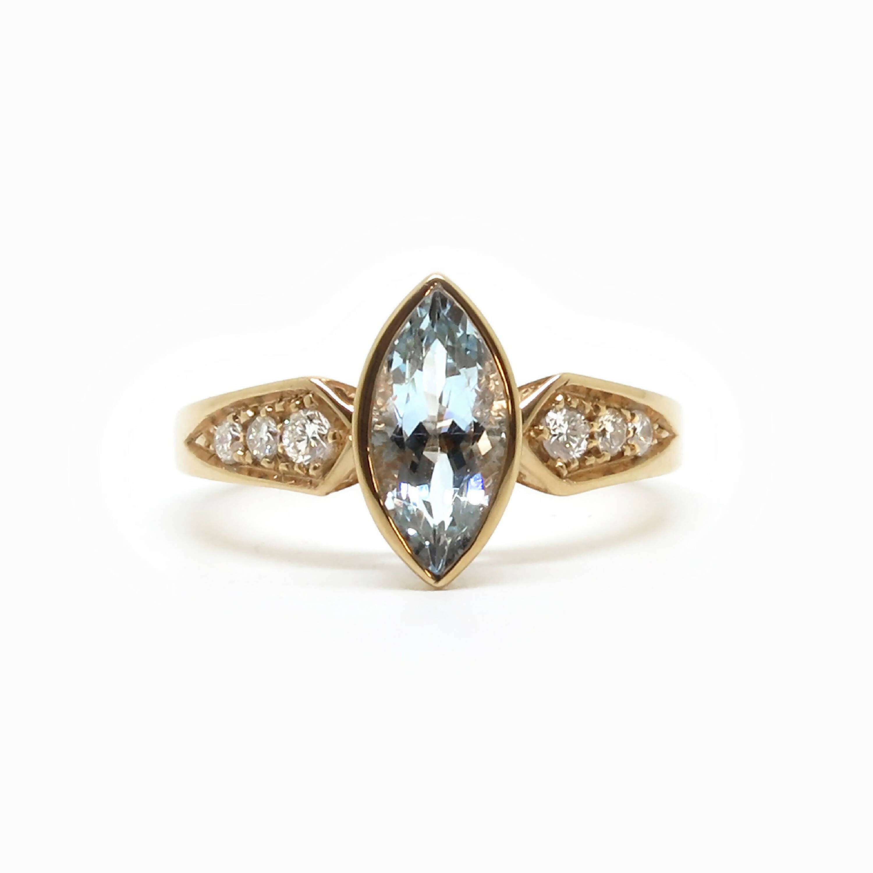 Bague Face à Face Navette | EMPREINTES Paris