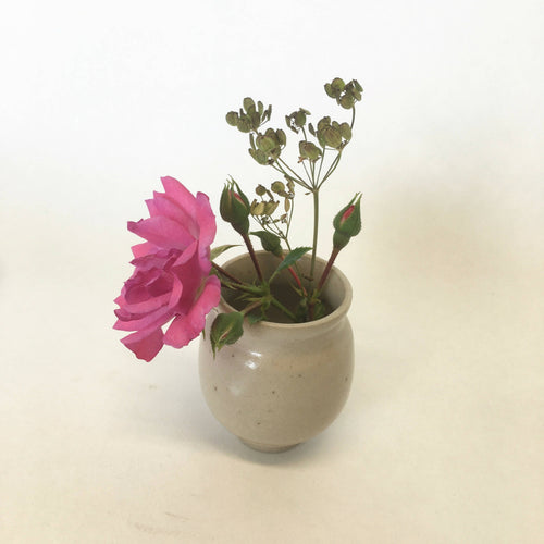 Petit Vase Beige n°2 en grès | EMPREINTES Paris - EMPREINTES Paris