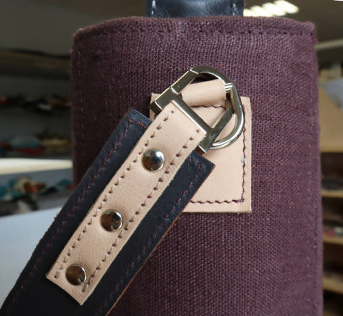 Sac Bandoulière Aubergine | EMPREINTES Paris - EMPREINTES Paris