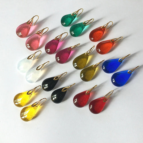 Boucles d'oreilles Gouttes Jaune marygold | EMPREINTES Paris - EMPREINTES Paris