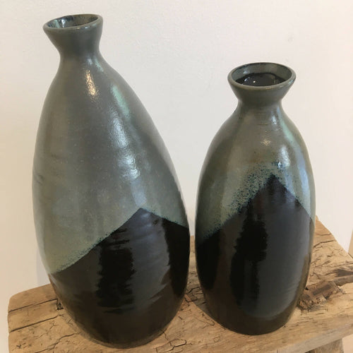 Duo de Soliflores Tokkuri Terre & Pierre | EMPREINTES Paris - EMPREINTES Paris