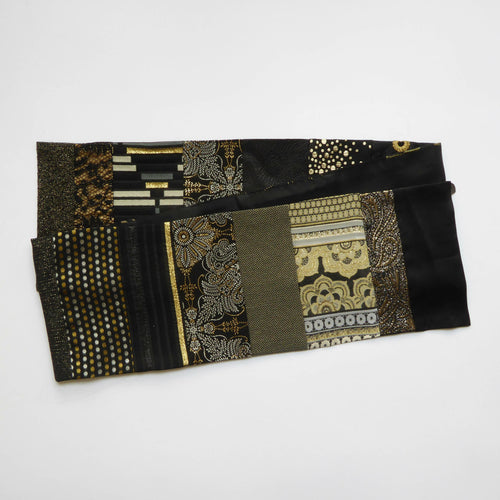 Écharpe bijou -Royal noir or | EMPREINTES Paris - EMPREINTES Paris