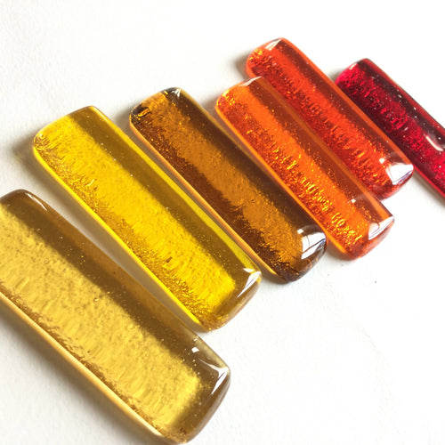 Coffret de 6 porte-couteaux barrettes couleurs chaudes | EMPREINTES Paris - EMPREINTES Paris