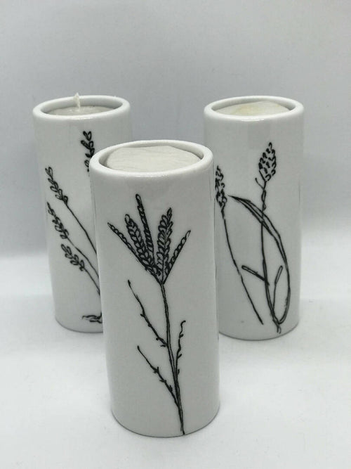 Bougeoir HERBES FOLLES SALICAIRE | EMPREINTES Paris - EMPREINTES Paris