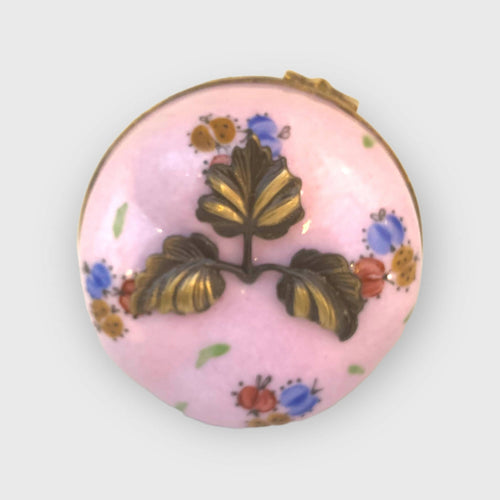 Pomme musicale rose et coccinelle porte bonheur | EMPREINTES Paris - EMPREINTES Paris