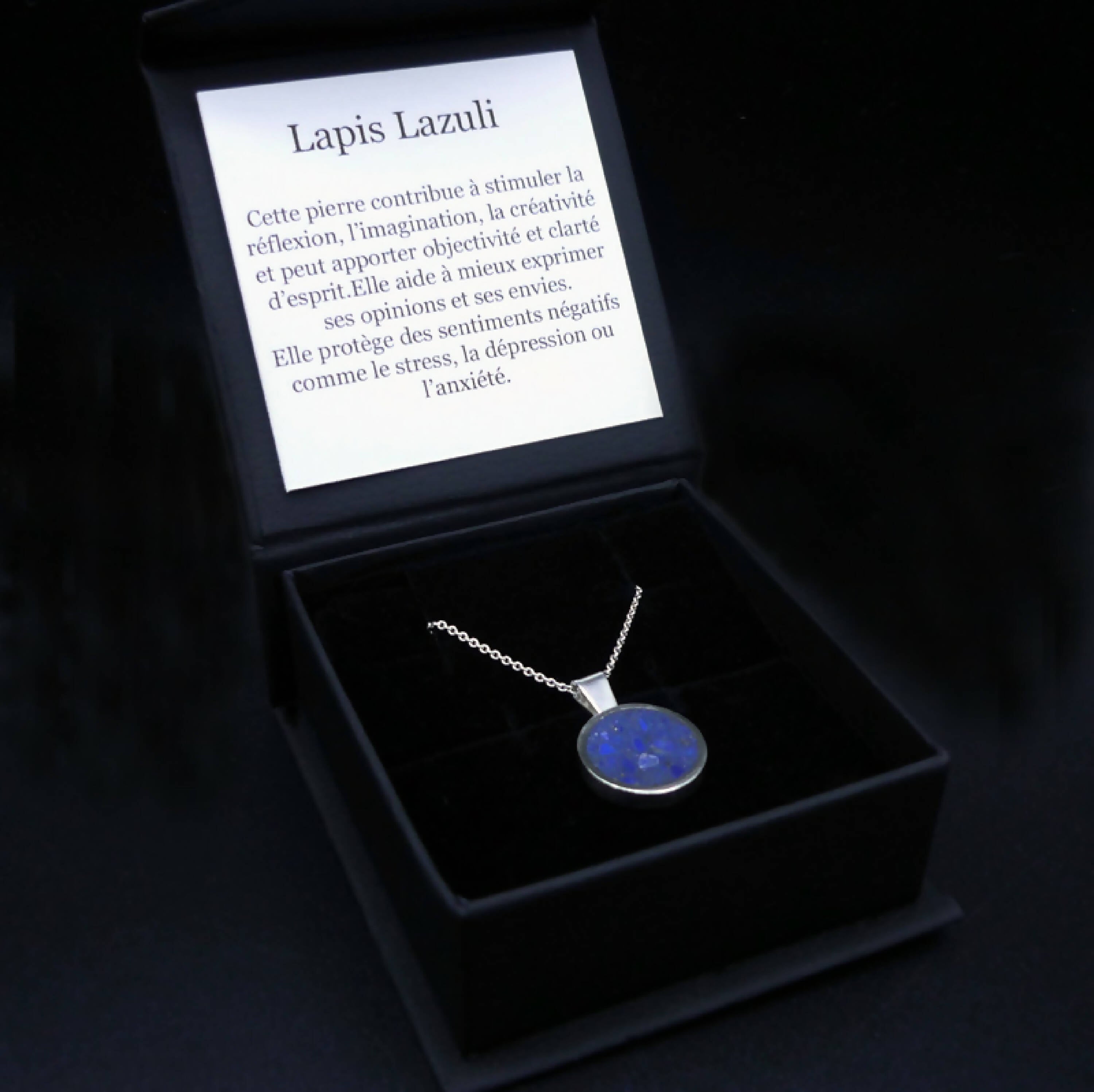 Collier Éclats de Lapis-Lazuli | EMPREINTES Paris