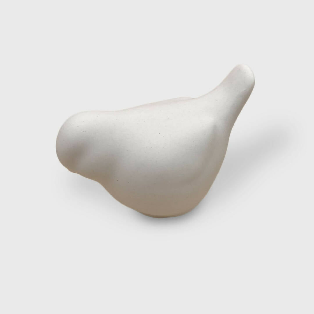 Petit oiseau en porcelaine uni 3 | EMPREINTES Paris