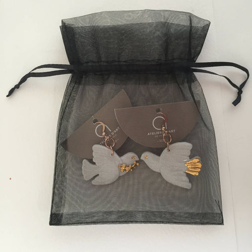 Boucles d'oreilles Colombes | EMPREINTES Paris - EMPREINTES Paris