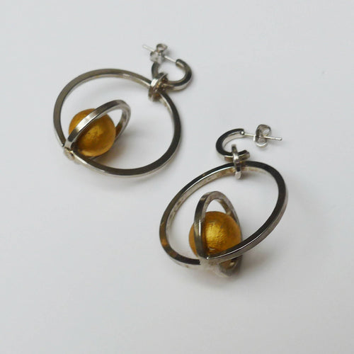 Boucles d'oreilles METROPOLIS M | EMPREINTES Paris - EMPREINTES Paris