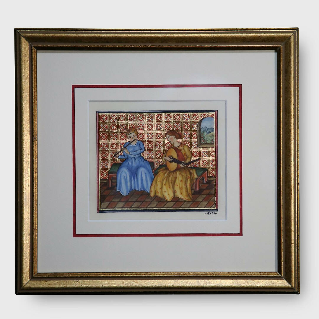 Enluminure Musique au salon | EMPREINTES Paris